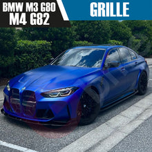 Load image into Gallery viewer, BMW G80 M3 G82 G83 M4 2021+ GLOSSY BLACK CSL STYLE FRONT KIDNEY GRILLE