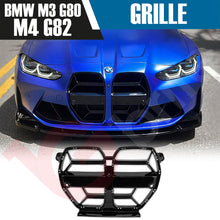 Load image into Gallery viewer, BMW G80 M3 G82 G83 M4 2021+ GLOSSY BLACK CSL STYLE FRONT KIDNEY GRILLE