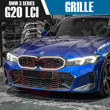 Load image into Gallery viewer, BMW 3 SERIES G20 G21 LCI 2023-2025 DIAMOND STYLE + LED LIGHT FRONT KIDNEY GRILLE