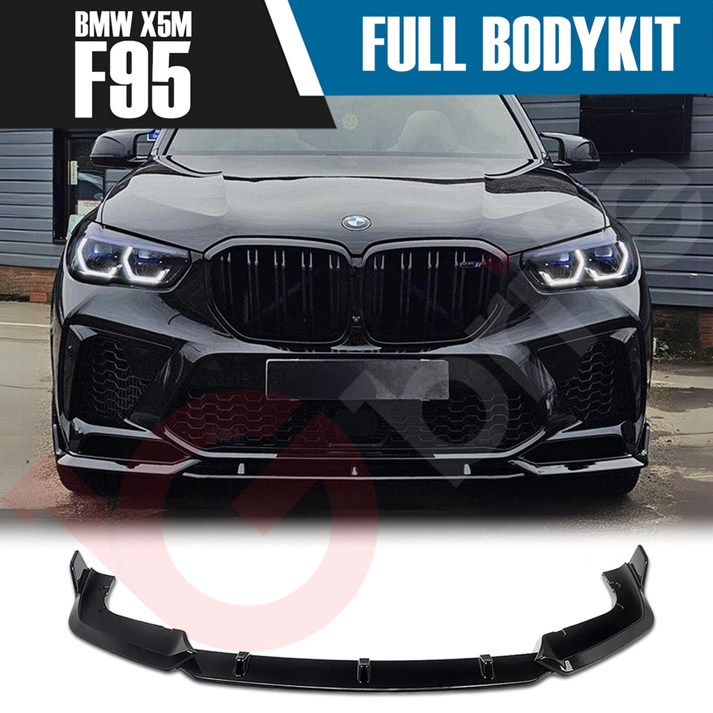 BMW X5M F95 2020 - 2023 GLOSS BLACK FULL BODYKIT