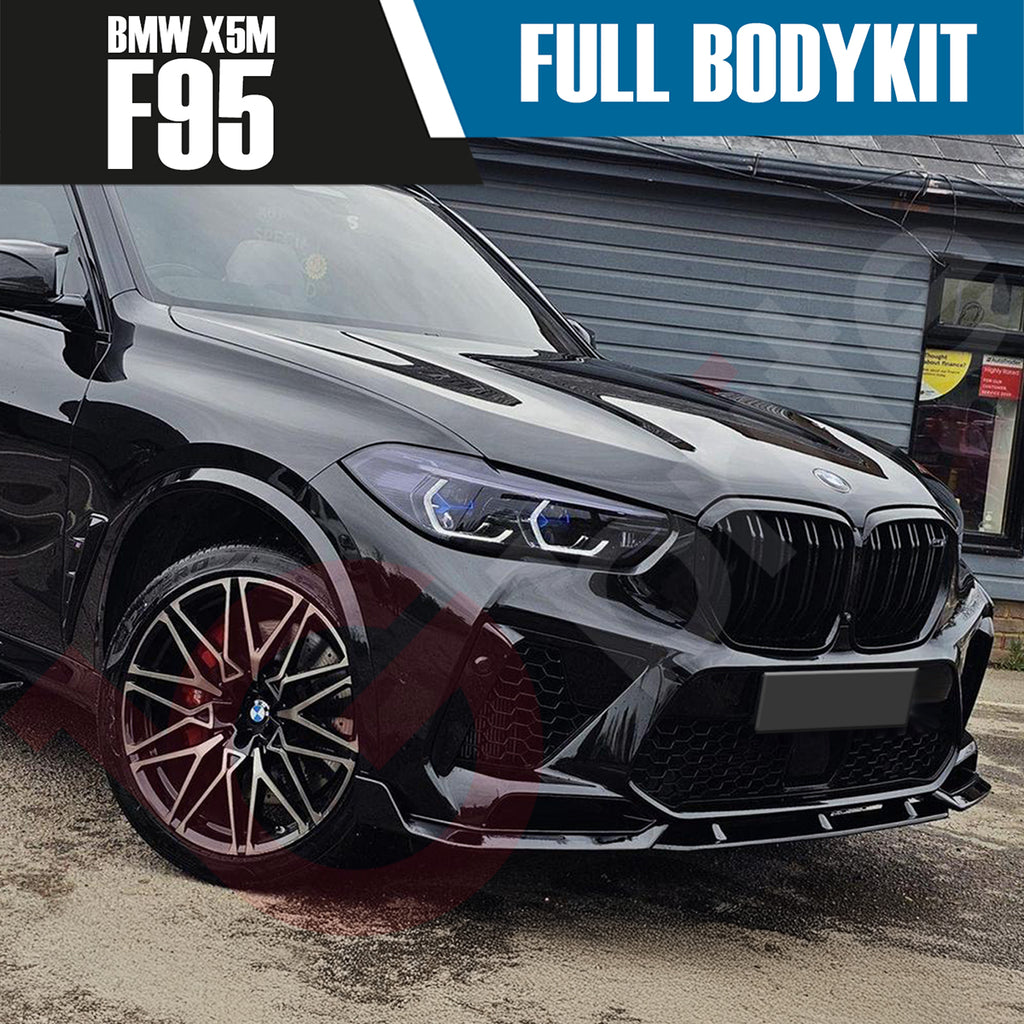 BMW X5M F95 2020 - 2023 GLOSS BLACK FULL BODYKIT