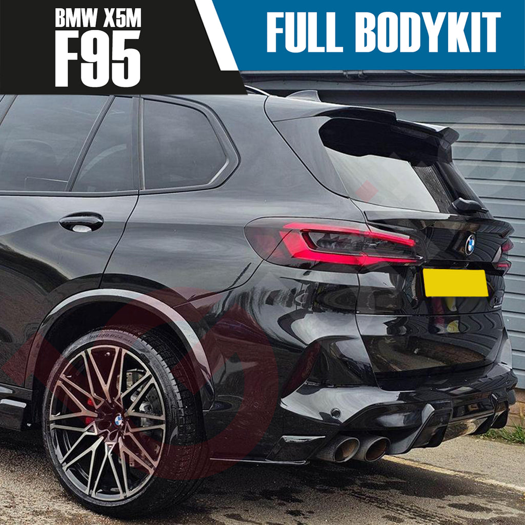 BMW X5M F95 2020 - 2023 GLOSS BLACK FULL BODYKIT