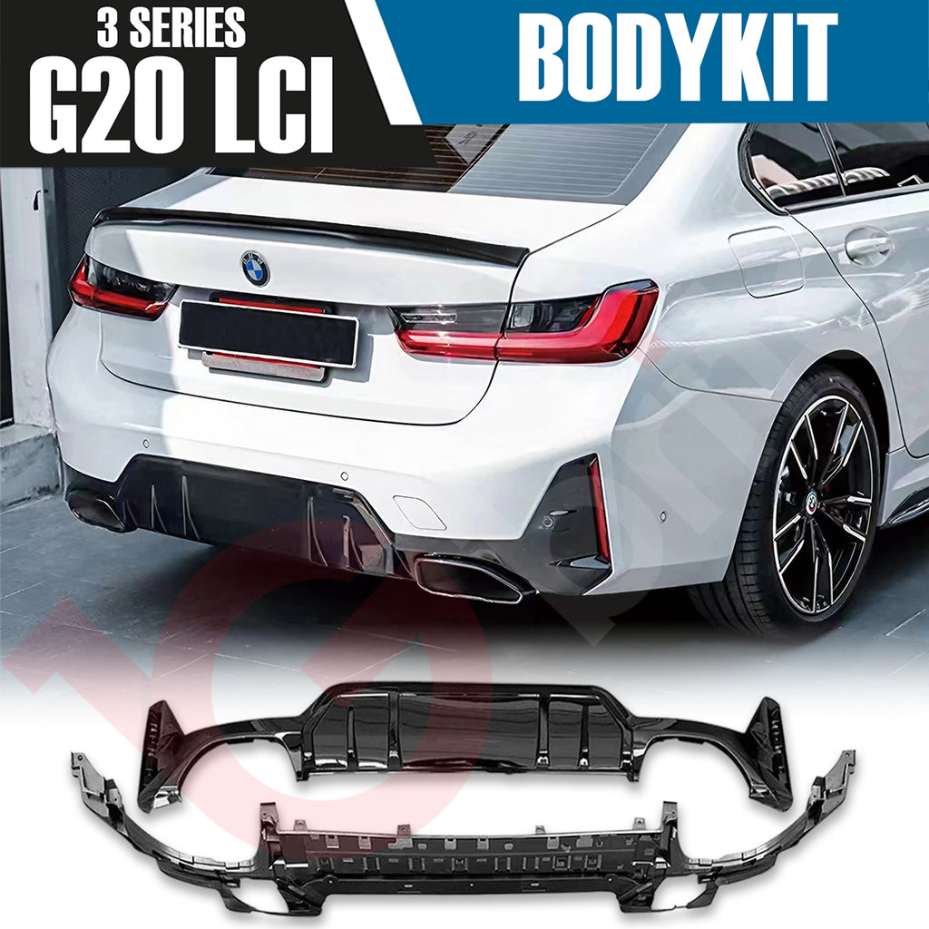 BMW 3 SERIES G20 LCI 2023+ GLOSS BLACK FULL BODYKIT