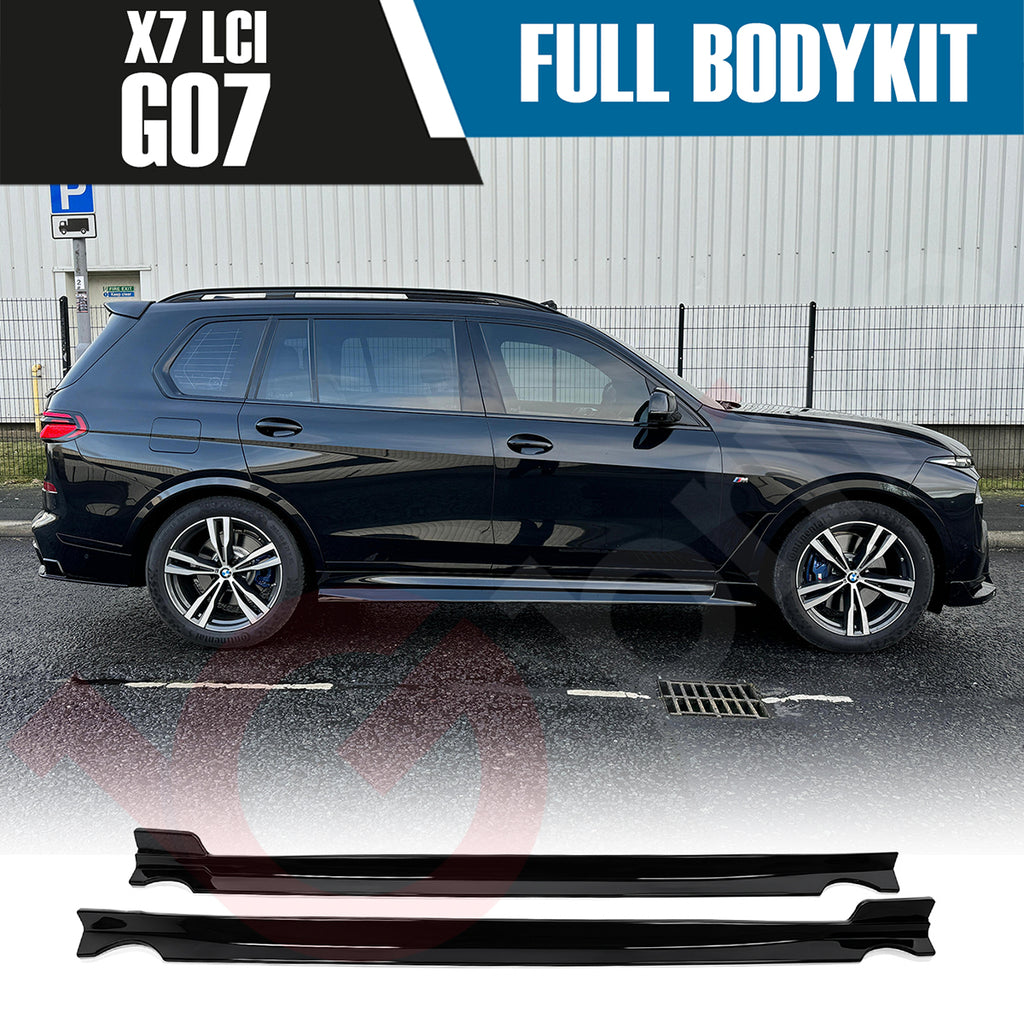 BMW X7 G07 FACELIFT LCI 2023+ GLOSS BLACK FULL BODYKIT
