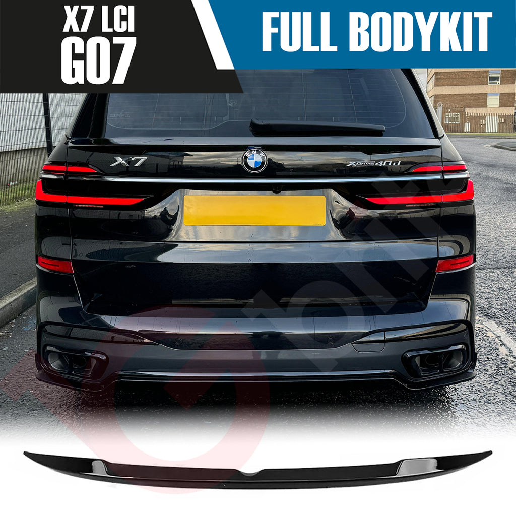 BMW X7 G07 FACELIFT LCI 2023+ GLOSS BLACK FULL BODYKIT