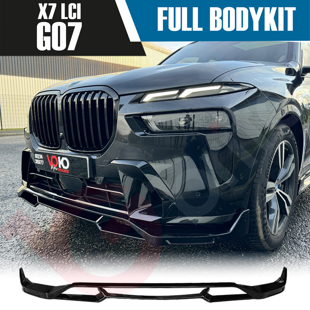 BMW X7 G07 FACELIFT LCI 2023+ GLOSS BLACK FULL BODYKIT