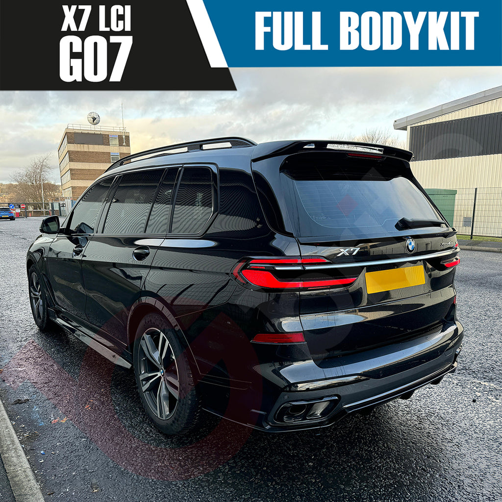 BMW X7 G07 FACELIFT LCI 2023+ GLOSS BLACK FULL BODYKIT