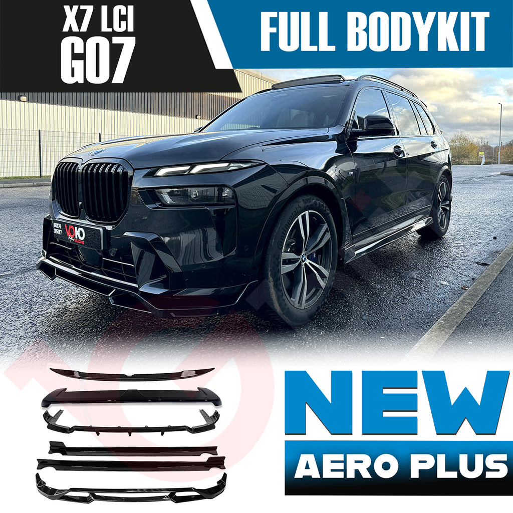 BMW X7 G07 FACELIFT LCI 2023+ GLOSS BLACK FULL BODYKIT