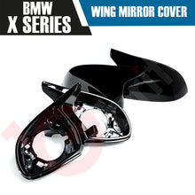 Load image into Gallery viewer, GLOSS BLACK MIRROR CAPS FOR BMW X3 G01 X4 G02 X5 G05 X6 G06 X7 G07 2018+