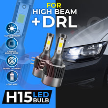 Load image into Gallery viewer, Gbrite VW Caddy MK5 LED Upgrade Kit H7 H15 DRL &amp; Number Plate Lights (2021–2026)