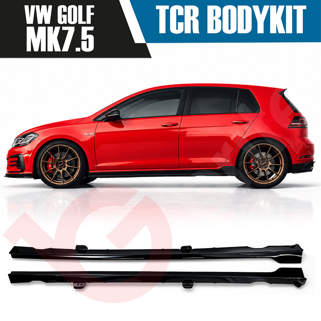 VW GOLF MK7.5 GTI GTD TCR FULL BODYKIT FRONT SPLITTER SIDE SKIRTS SPOILER