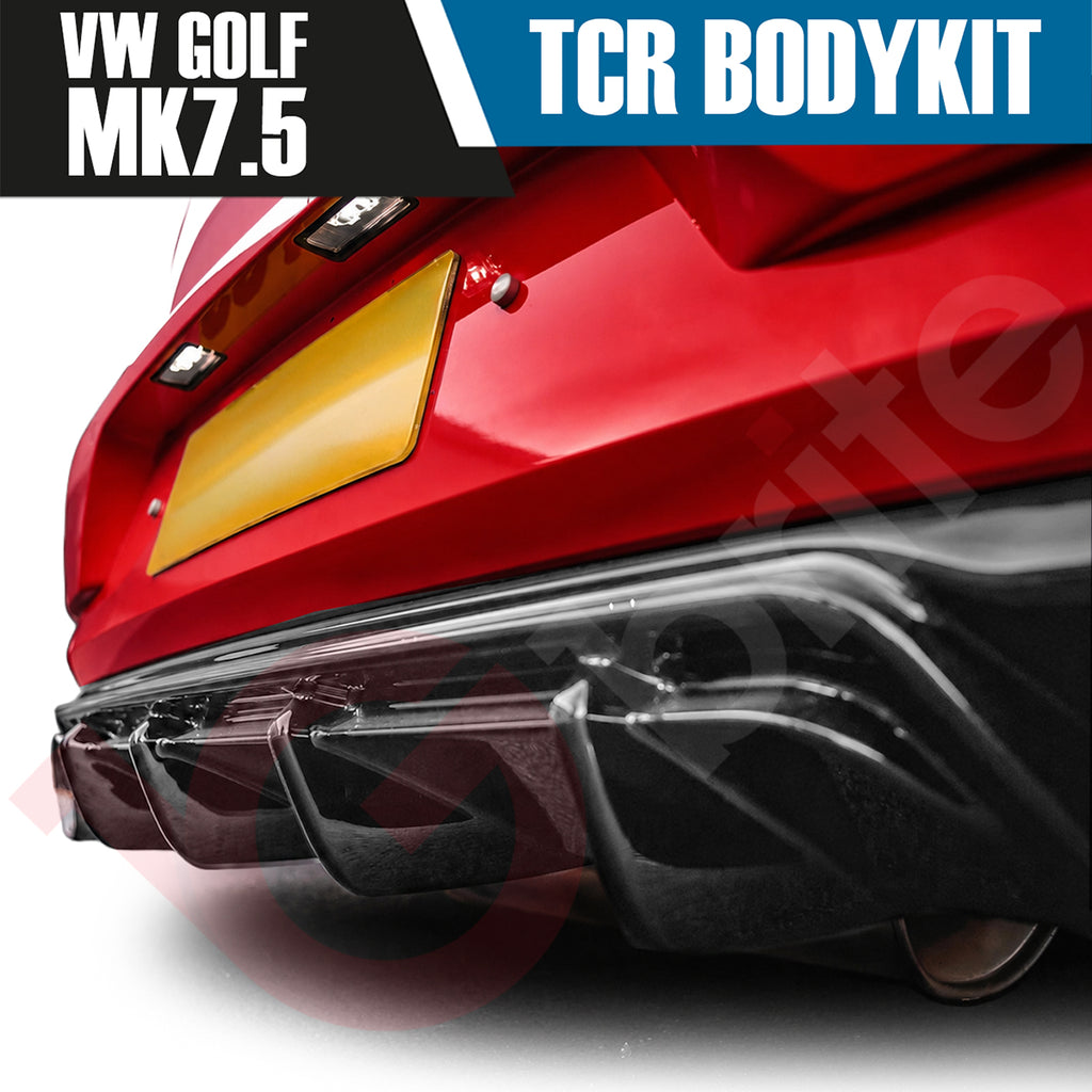 VW GOLF MK7.5 GTI GTD TCR FULL BODYKIT FRONT SPLITTER SIDE SKIRTS SPOILER
