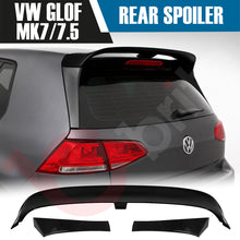 Load image into Gallery viewer, VW Golf 7 &amp; 7.5 Standard Clubsport Gloss Black Rear Roof Spoiler 2013-2019
