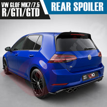 Load image into Gallery viewer, VW GOLF MK7 &amp; 7.5 GTI GTD &amp; R TCR STYLE GLOSS BLACK REAR SPOILER 2013-2019