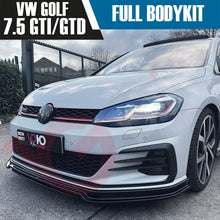 Load image into Gallery viewer, VW GOLF MK7.5 GTI &amp; GTD FULL BODYKIT FRONT SPLITTER SIDE SKIRTS DIFFUSER SPOILER 2017-2020