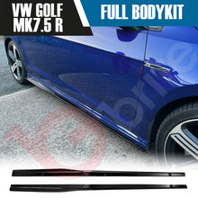 Load image into Gallery viewer, VW GOLF MK7.5 R FULL BODYKIT FRONT SPLITTER SIDE SKIRTS DIFFUSER SPOILER 2017-2020