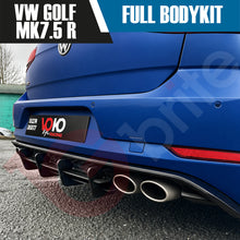 Load image into Gallery viewer, VW GOLF MK7.5 R FULL BODYKIT FRONT SPLITTER SIDE SKIRTS DIFFUSER SPOILER 2017-2020