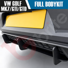 Load image into Gallery viewer, VW GOLF MK7 GTI &amp; GTD FULL BODYKIT FRONT SPLITTER SIDE SKIRTS DIFFUSER SPOILER 2013-2016
