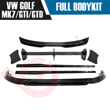 Load image into Gallery viewer, VW GOLF MK7 GTI &amp; GTD FULL BODYKIT FRONT SPLITTER SIDE SKIRTS DIFFUSER SPOILER 2013-2016