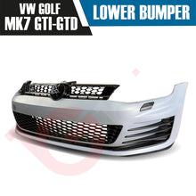 Load image into Gallery viewer, VOLKSWAGEN GOLF MK7 GTD GTI COMPLETE FRONT BUMPER KIT PRIMER PP PLASTIC