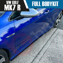 Load image into Gallery viewer, VW GOLF MK7 R FULL BODYKIT FRONT SPLITTER SIDE SKIRTS DIFFUSER SPOILER 2013-2016