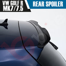 Load image into Gallery viewer, VW GOLF MK7 &amp; 7.5 STANDARD GLOSS BLACK REAR ROOF BOOT SPOILER 2013-2019