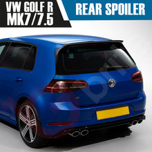 Load image into Gallery viewer, VW GOLF MK7 &amp; 7.5 STANDARD GLOSS BLACK REAR ROOF BOOT SPOILER 2013-2019