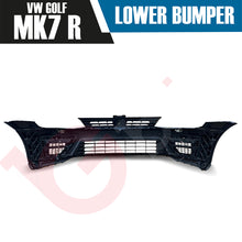 Load image into Gallery viewer, VOLKSWAGEN GOLF MK7 R STYLE COMPLETE FRONT BUMPER KIT PRIMER PP PLASTIC