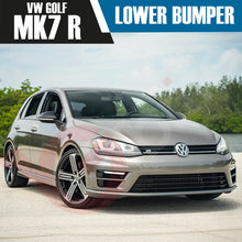Load image into Gallery viewer, VOLKSWAGEN GOLF MK7 R STYLE COMPLETE FRONT BUMPER KIT PRIMER PP PLASTIC