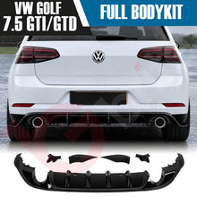 Load image into Gallery viewer, VW GOLF MK7.5 GTI &amp; GTD FULL BODYKIT FRONT SPLITTER SIDE SKIRTS DIFFUSER SPOILER 2017-2020