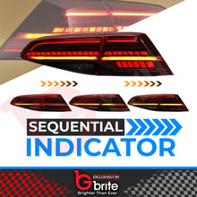 Load image into Gallery viewer, VW Golf MK7.5 Style LED TAIL LAMPS LIGHTS FOR VW MK7 SEQUENTIAL FLOWING INDICATOR