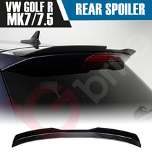 Load image into Gallery viewer, VW GOLF MK7 &amp; 7.5 STANDARD GLOSS BLACK REAR ROOF BOOT SPOILER 2013-2019