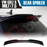 VW GOLF MK7 & 7.5 STANDARD GLOSS BLACK REAR ROOF BOOT SPOILER 2013-2019
