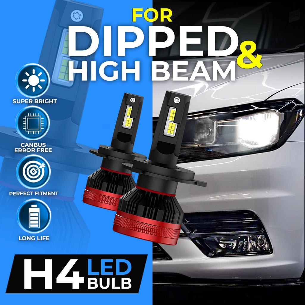 VW CADDY MK3 2011-15 UPGRADE PACKAGE DEAL CANBUS LED HEADLIGHT DRL BULBS