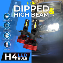 Load image into Gallery viewer, VW CADDY MK4 2015-20 UPGRADE PACKAGE DEAL CANBUS LED HEADLIGHT DRL BULBS