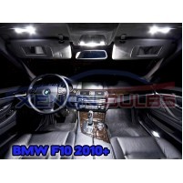 BMW 18 PC 5 SERIES F10 WHITE LED INTERIOR KIT..