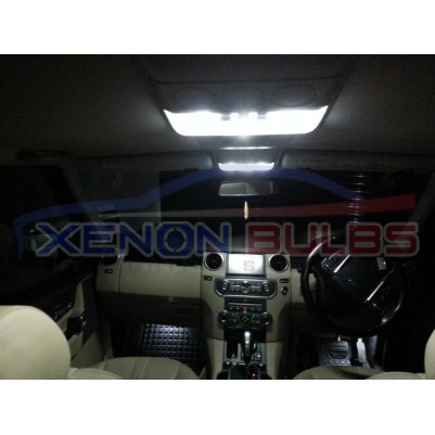 RANGE ROVER 18 PC VOGUE L322 LED INTERIOR KIT WHITE