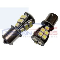 2 x 18 SMD 1156 Xenon CANBUS WHITE..