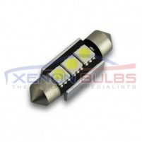 36MM FESTOON BULBS LED 3SMD CANBUS ERROR FREE..