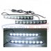 9 LED Daytime Running Lights DRL 6000k white unit grill