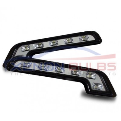 MERCEDES 6 LED L SHAPE DRL DAYTIME RUNNING LIGHT