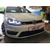 HEADLAMPS For VW GOLF MK7 VII BI XENON DRL DAYTIME RUNNING LIGHT LED RHD