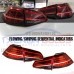 Golf MK7.5 Style LED TAIL LAMPS FOR VW MK7 with SEQUENTIAL FLOWING INDICATOR