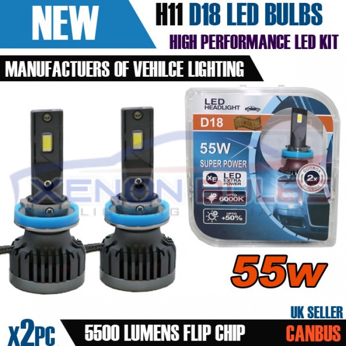 Bmw 7451h7 Led Headlight Bulbs 20000lm 100w Canbus Error-free For