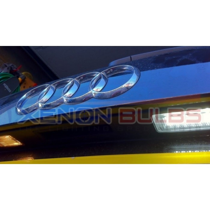 LED license plate lighting for Audi Q7 A4 B6 B7 8E A6 4F C6 A3 8P license  plate